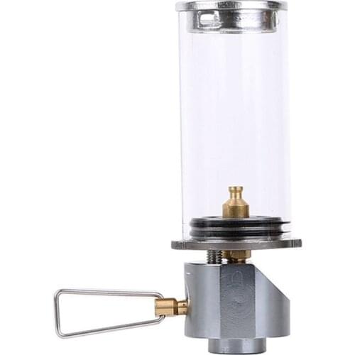 Dreamlike Candlelight Lamp Mini Windproof Candle Lamp Gas Burner Stove Outdoor Camping Lights Tent Lighting Equipment Hotselling