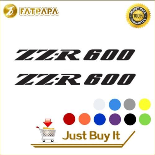 Motorcycle bike Fuel tank Wheels Fairing notebook Luggage helmet MOTO Sticker decals For Kawasaki ZZ-R600 ZZR 600