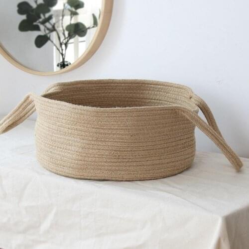 Soft Fashion Washing Storage Laundry Hamper Bag Natural Laundry Hamper Thick for Indoor