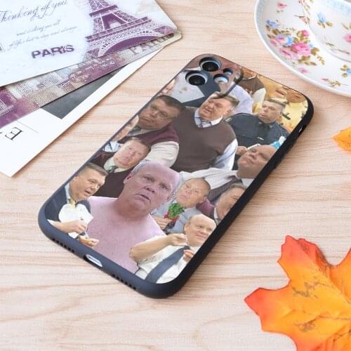 For iPhone Hitchcock And Scully Collage Print Soft Matt Apple iPhone Case