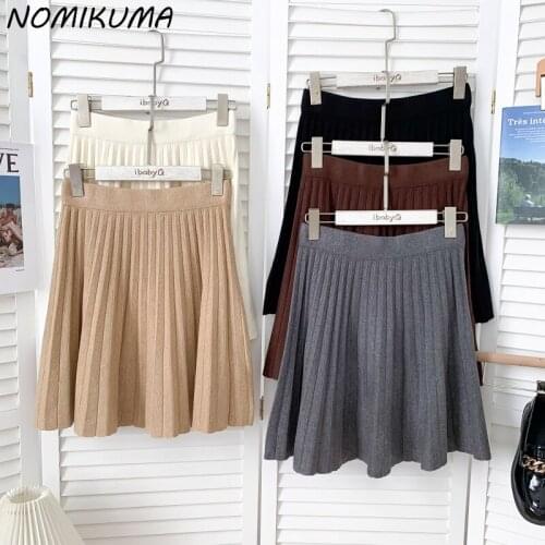 Женские трикотажные юбки Nomikuma China At AliExpress