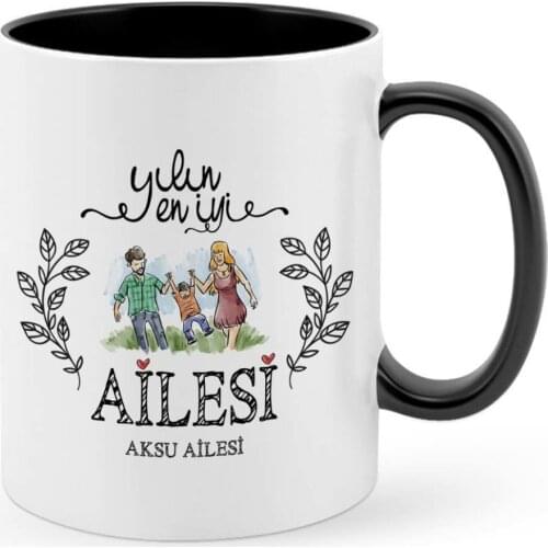 Personalized The Year 'S Best Family Black Mug Cup-2
