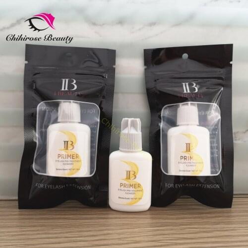 10pcs ibeauty Eyelash Extensions clear Primer for Eyelash Application South Korea 15ml