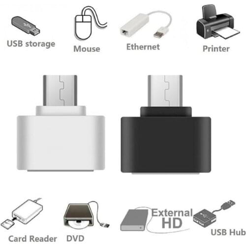 Phone Accessories Type C OTG USB 3.1 To USB2.0 Cable Adapter Connector For Samsung For Xiaomi For IPhone For Pc Computer
