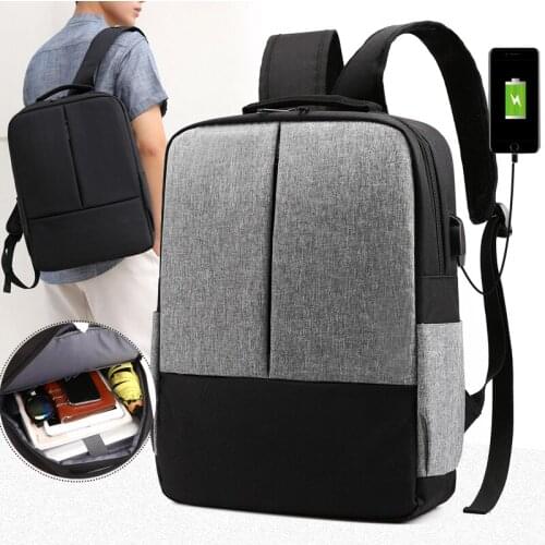 USB 15.6 inch Laptop Backpack Men travel Backbags Anti Theft Bagpack College School Bags for women Notebook Mochila Escolar 2020