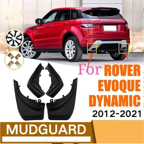 Car Mudguard For Land Rover Evoque 2012-2021 High-quality Mudguard Anti-splash Protection Body Anti-fouling Car Accessories