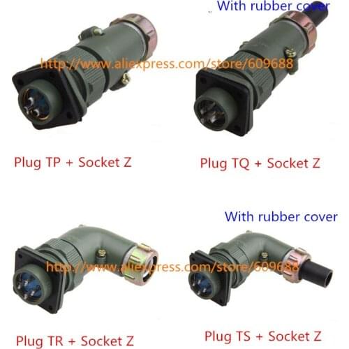 YD28 Waterproof Aviation Plug Connectors 4 7 10 15 pins
