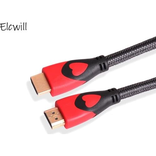 1.5M/3M/5M HDMI to HDMI Cable 4k 3D HD 4K 1080P Video Cable for PS3 Projector Computer HDTV Laptop