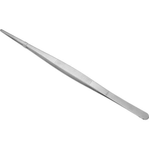 1 * BBQ 12.5cm / 14cm / 16cm / 18cm Tong Food Barbecue Tongs Steel Churrasco Tweezers Clip Buffet BBQ Restaurant Tool New