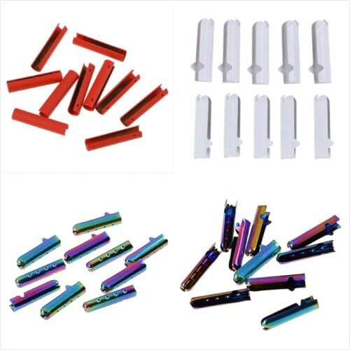10PCS/lot DIY Shoe Lace Tips Replacement Head For Women Men Shoestrings Accessories For DIY Shoelaces 3Styles Wholesale
