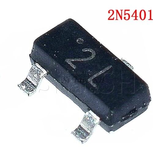 100PCS 2N5401 2L SMD MMBT5401 2L SOT-23 SOT23 Bipolar Transistors - BJT PNP Transistor new and original