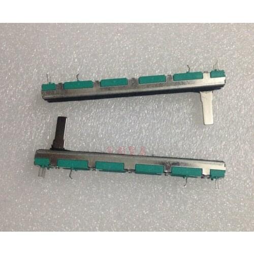4pcs For Yamaha Stereo fader MG12/4 16/4 Straight Slide Potentiometer MG166CX-USB A20K A203 Sliding Rheostat