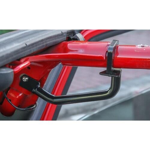 Car Black Front Roof Grab Handle Handles Car Accessories Styling For Jeep Wrangler 2007-2016 Retro Style