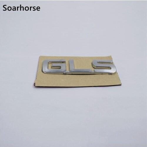 Soarhorse 3D Chrome Lettes Emblem For Hyundai Elantra gls Logo Car Rear Decoration Decal