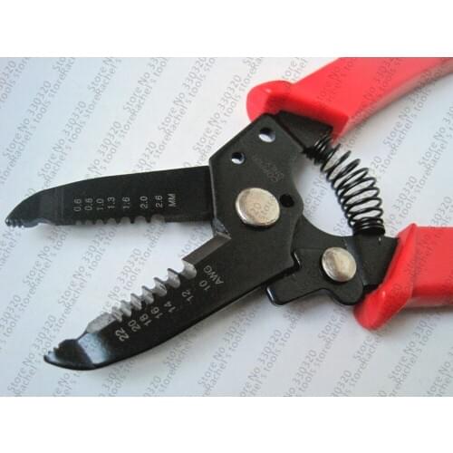 Wire stripper Multi-functional tool for stripping,cutting wires cables and crimping terminals LS-5021