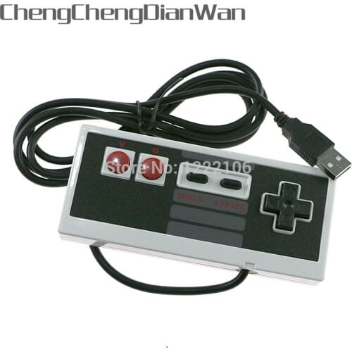 ChengChengDianWan Classic USB Controller Gaming Gamer JoyStick Joypad For NES Windows PC for MAC Computer Game Controller 10pcs
