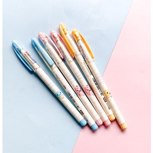 Cute Erasable Pen 36pcs Kawaii Eraser Pen for School Supplies Stationery Pen Office Accessories Kids Prizes for Gift Cute Things