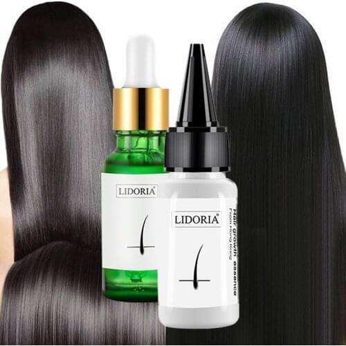 Polygonum MultiflorumHerbal Hair Care Essential Oil Shampoo Styling Hair Loss Product Thick Repair Growing Treatment Liquid