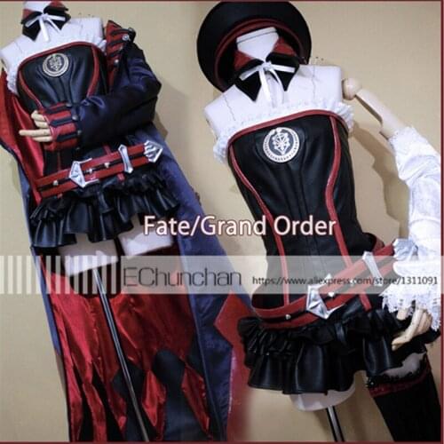 2018 New arrival Fate Grand Order Helena Blavatsky Cosplay Costume custom made includes hat