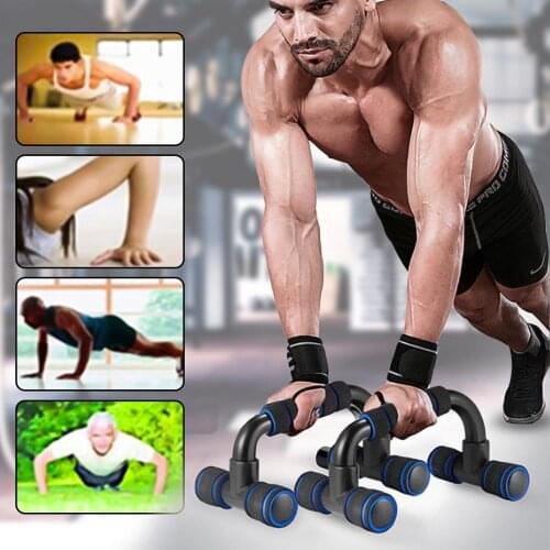 Plastic Sports Push-up Stands Bars Arm Muscle Power Trainer Gym Exercise Chest Training Expander Equipment Parallel Bar