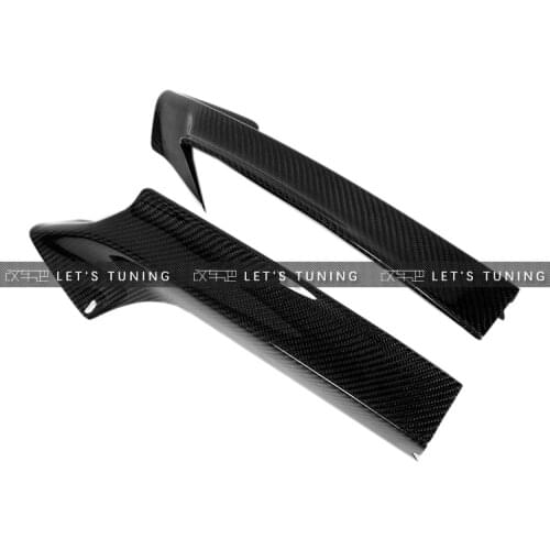Fit for BMW2 series F22 M235I 14-16 Carbon fiber front pole wrap angle, front lip wrap angle, knife edge encircling