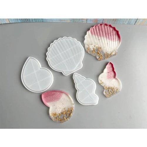 DIY Tray Silicone Mold Handmade Coaster Epoxy Resin Mold Home Decoration Resin Casting Mold Resin Crafts