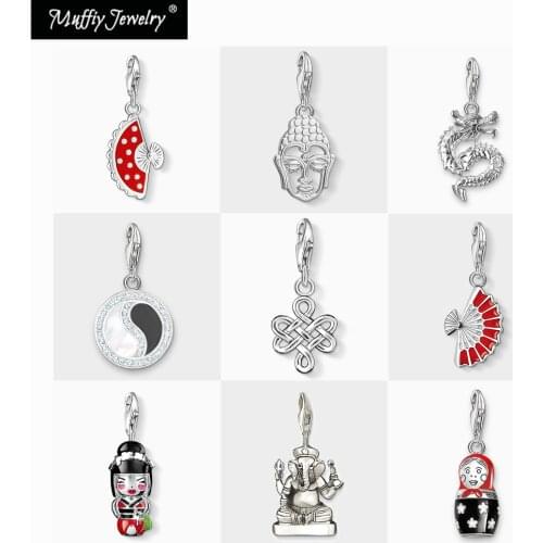 Knot Charm Pendant, 2018 Good Jewelry For Women Girls Men Boy ,Ethnic Gift In 925 Sterling Silver Fit Bag Bracelet