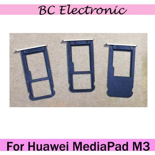 Sim Card Slot For Huawei MediaPad M3 BTV-DL09 BTV-W09 4G or Wifi version Sim Card Reader Tray Holder Replacement Repair
