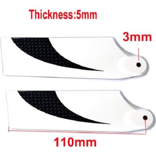 STARC 110mm Carbon Fiber Tail Rotor tail Blade for TREX 700 helicopter