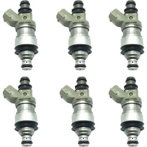 6pcs Fuel Injectors For Toyota Camry Lexus ES300 3.0L 4runner Tacoma 3.4L 2325062030 2320962030 23250-62030 23209-62030