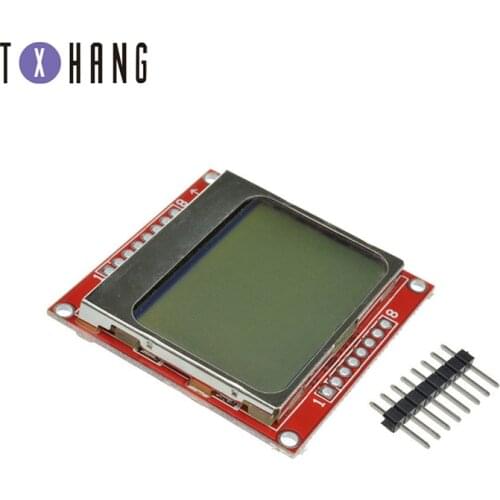 Smart Electronics LCD Module Display Monitor White backlight adapter PCB 84*48 84x84 Nokia 5110 Screen for Arduino
