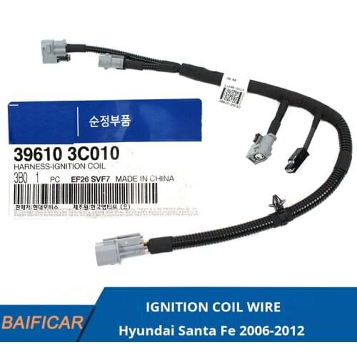 Baificar Brand New Genuine Ignition Coil Wire Harness 39610-3C010 For Hyundai Santa Fe 2006-2012 3.3L Sonata Veracruz