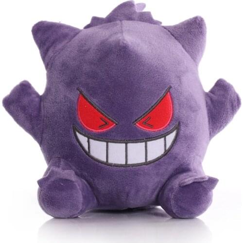 1pcs 18cm Cute Gengar Plush Toys Doll Kawaii Anime Gengar Plush Toy Soft Stuffed Toys for Children Kids Xmas Gifts