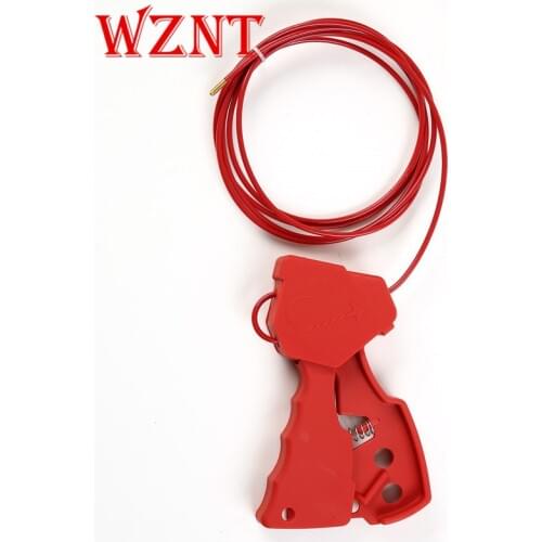 2.4 meter Customizable Multipurpose Cable lockout With CE safety lockout OEM adjustable multipurpose Cable Lockout