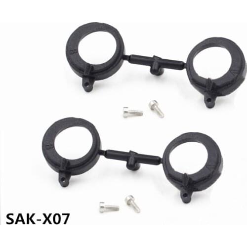 2Pairs SAK-X07 Bearing Holder A B Bearing Housing Adjust Belt Tension Accessories for Sakura XI-S/D4 RC Car Models