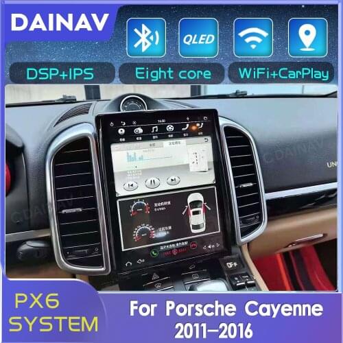​PX6 For Porsche Cayenne 2011 2012 2013 2014 2015 2016 Car Radio Player Touch Screen GPS Navi Multimedia DSP