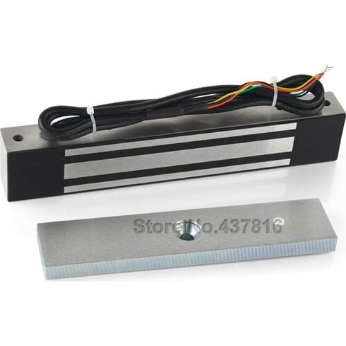 DC12V/24V 270KG Stainless Steel Shell Fail Safe Magnetic Lock Fully Sealed Waterproof Signal Feedback Electromagnetic Lock