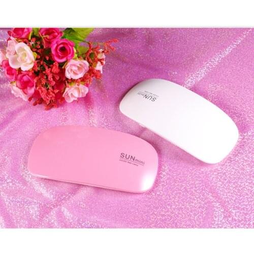 Mini UV LED Nail Dryer Nail Lamp Curing Lamp MPocket Nail Curing Light with USB Cable 2 Timing Setting for Gel Nail Polish