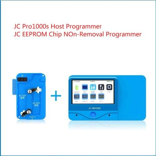 JC Pro1000S Logic Baseband EEPROM IC Read Write Module Non-removal Programmer for iPhone 6-X XS Max 11 Pro Max Error Repair Tool