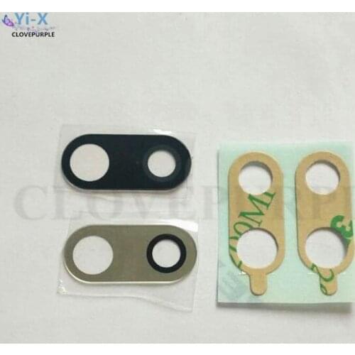 1PCS Rear Back Camera Lens Glass with stickers For LG V30 Replacemet Parts