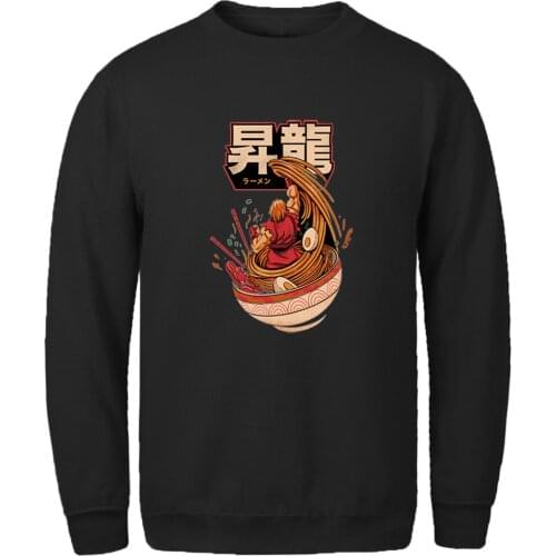 Sweatshirt For Mens Cartoon Streetwear Fashion Hoody Male Outwear Leisure Mans Clothing Long Sleeve Fall Retro Supoleron Hombre