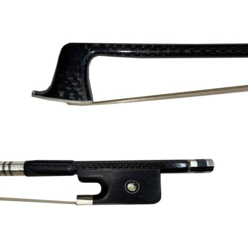1pcs Top Braided Carbon Fiber Viola Bow High Grade Carbon Fiber Viola Bow Student Viola Bow