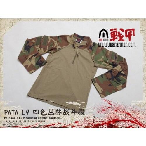 ALLWIN Wararmor face Bata PATA L9 four-color jungle camouflage suit special operations