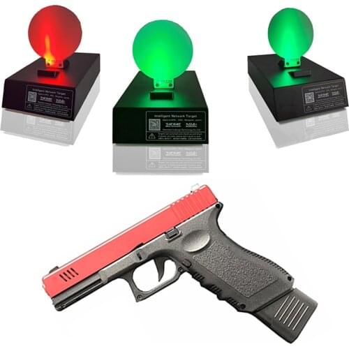 Target System With Laser Simulator Kit Pricision Shooting Auto Reset Electric Red Dot Optical Sight Target for Dry Fire Training