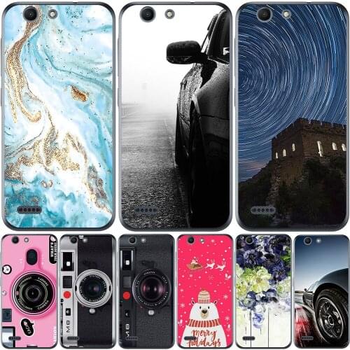 Phone Bags & Cases For Vodafone Smart C9 VFD320 E8 E9 Smart ultra 6 Case Cover Fashion marble Inkjet Painted Shell Bag