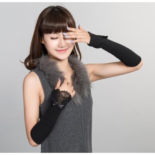 Женские вязаные перчатки Free Wedding China At AliExpress