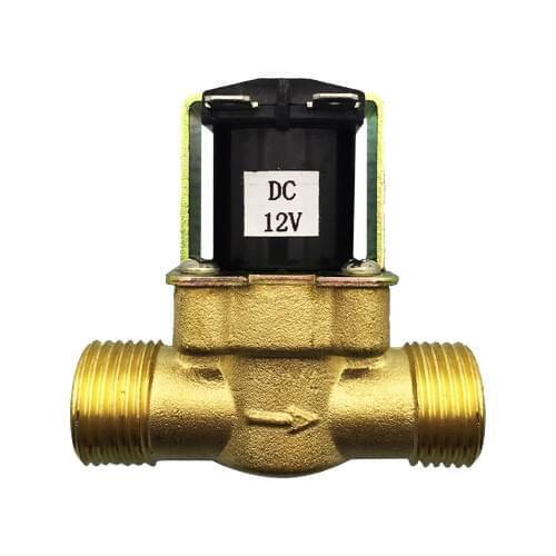G 1/2" SolenoidValve 12V/ 24V brass sensor level water pulse signal boiler machine water flow switch SEN-SZ21WA
