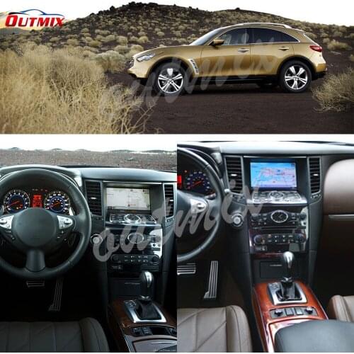 For Infiniti FX FX25 FX35 FX37 Qx70 Android 9 Radio Multimedia Car Cassette Recorder Stereo Player Tesla PX6 GPS Navi Head Unit