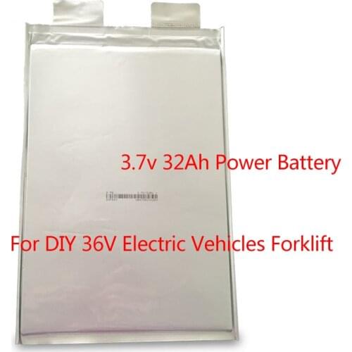 GTF 3.7V 32AH Lithium Polymer Battery 32000mah for DIY Electric Motor Wheelchair Solar Panel E-bike Backup Li-Po Battery Pack