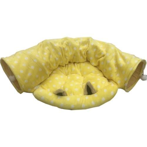 Cross-border cat toys foldable cat tunnel cat passage rolling dragon cat nest environmental puzzle pet toys